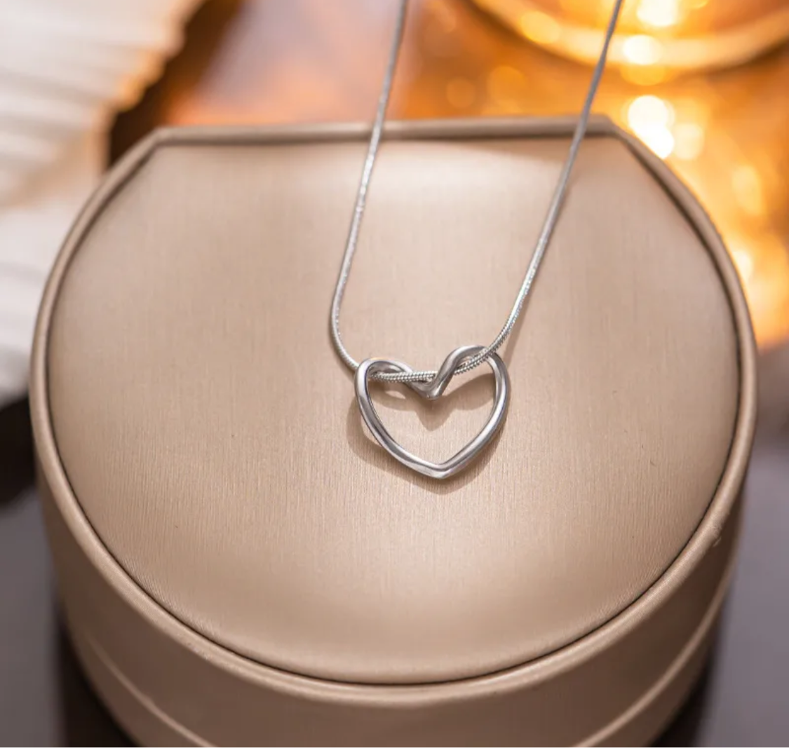 Silver Heart Necklace
