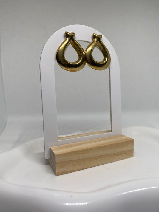 Gold Chunky Earrings